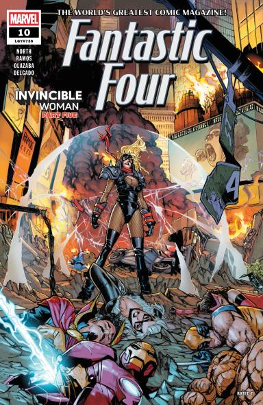 Cover for Fantastic Four issue number 10