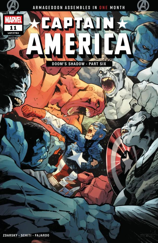 Cover for Captain America issue 11