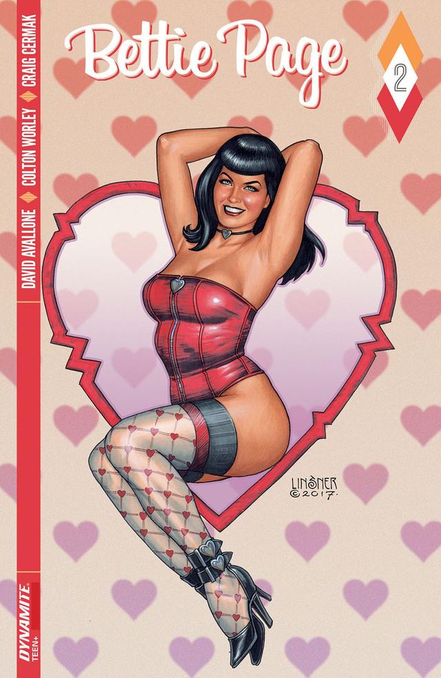 Cover for Bettie Page issue 2