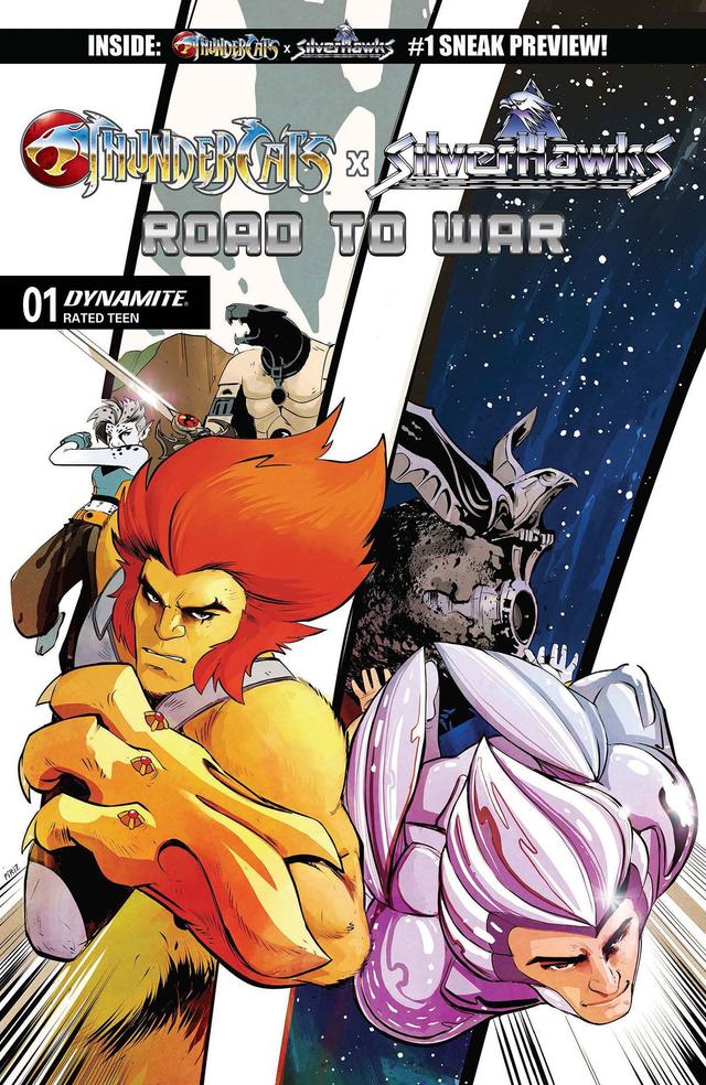 Cover for ThunderCats x Silverhawks: Road to War issue 1