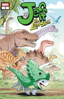 Cover for Jeff The Land Shark issue number 4