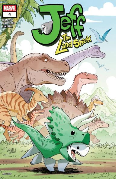 Cover for Jeff The Land Shark issue number 4