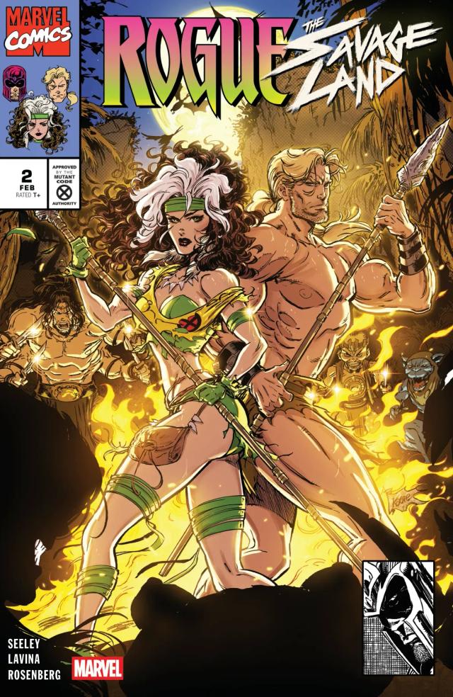 Cover for Rogue: The Savage Land issue 2