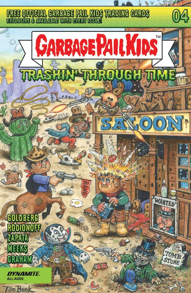 Cover for Garbage Pail Kids: Trashin' Through Time issue 4