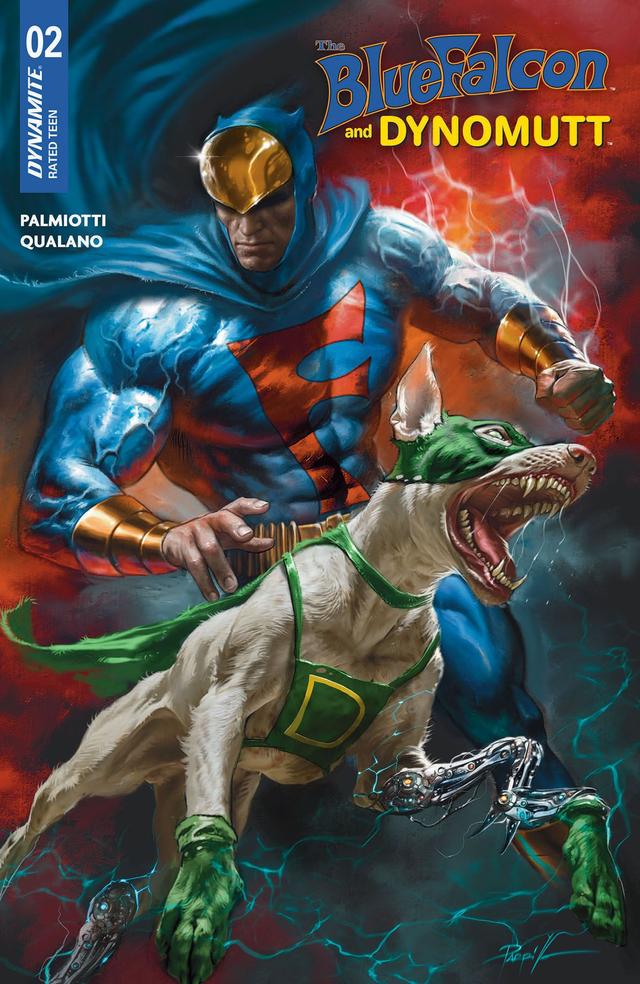 Cover for Blue Falcon and Dynomutt issue 2