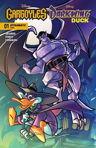 Cover for Gargoyles Darkwing Duck issue number 1