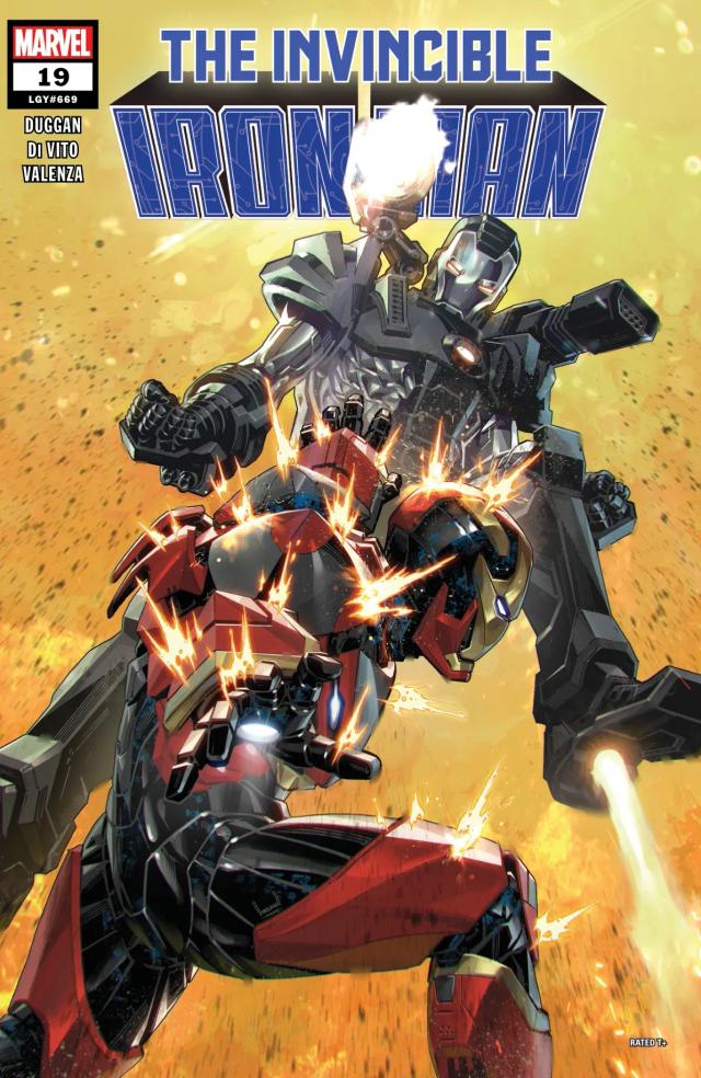 Cover for The Invincible Ironman issue 19
