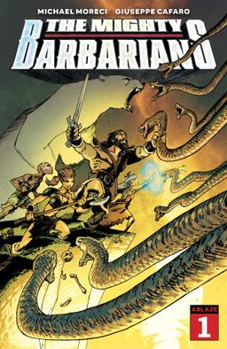 Cover for The Mighty Barbarians issue number 1