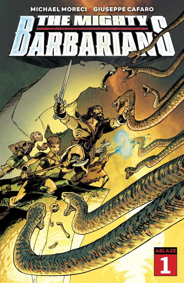 Cover for The Mighty Barbarians issue 1