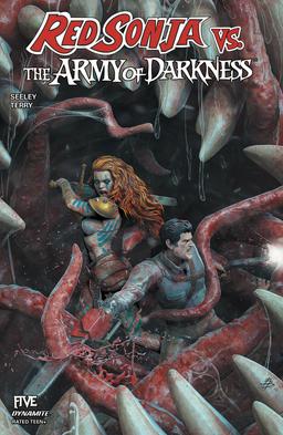 Cover for Red Sonja vs. The Army of Darkness issue number 5