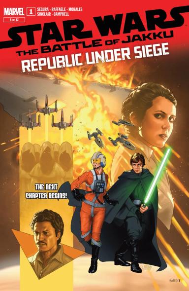 Cover for Star Wars: Battle of Jakku - Republic Under Siege issue number 1