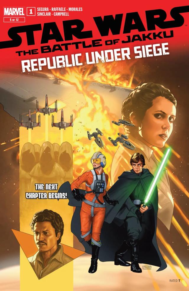 Cover for Star Wars: Battle of Jakku - Republic Under Siege issue 1