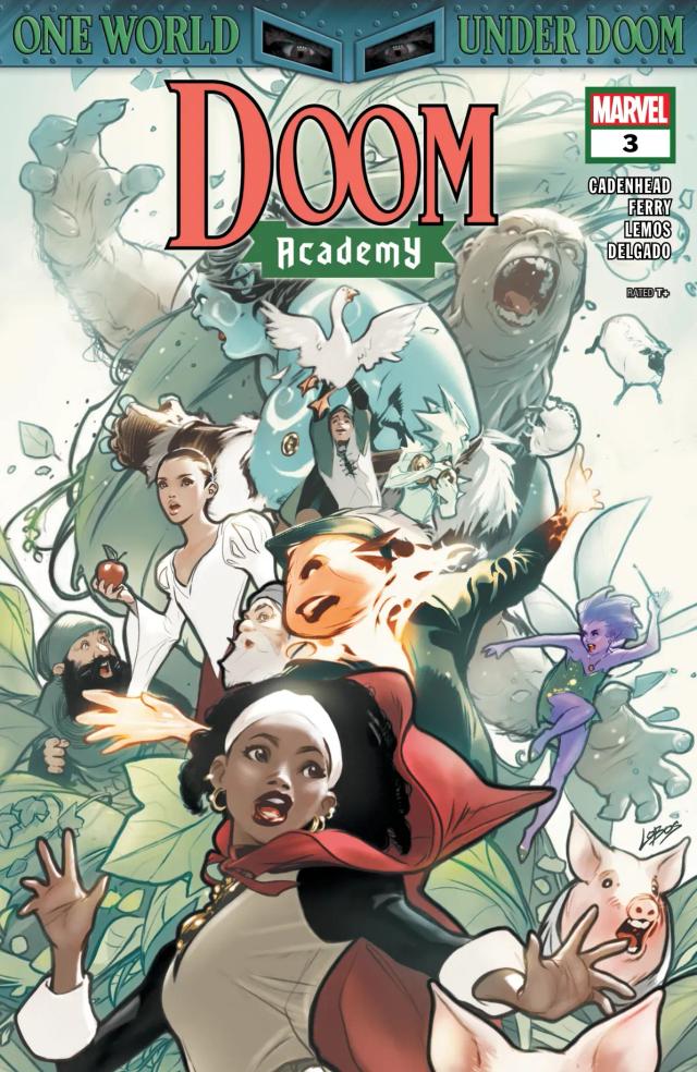 Cover for Doom Academy issue 3