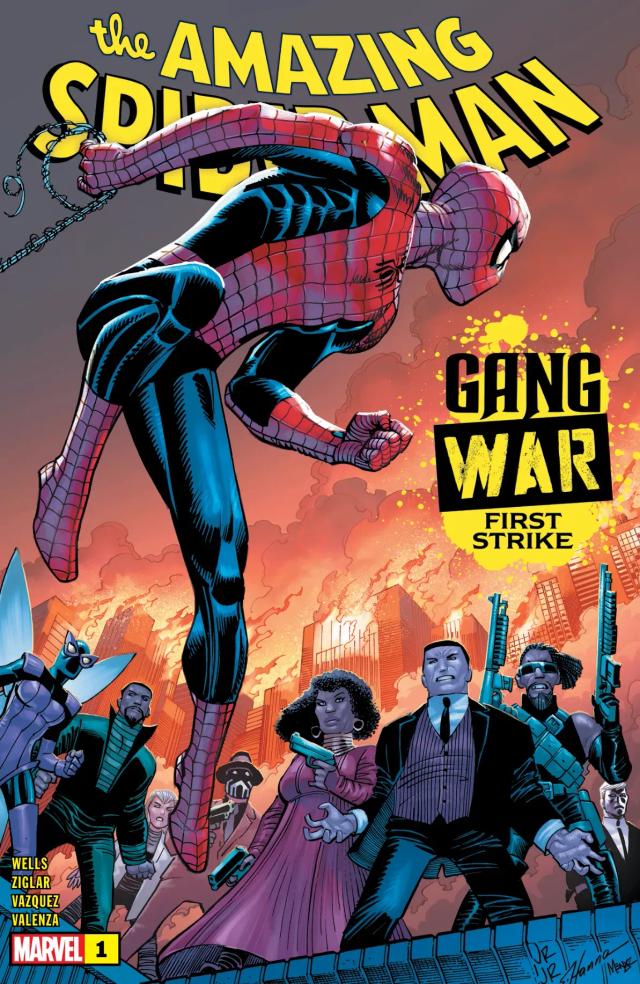 Cover for The Amazing Spider-Man: Gang War First Strike issue 1