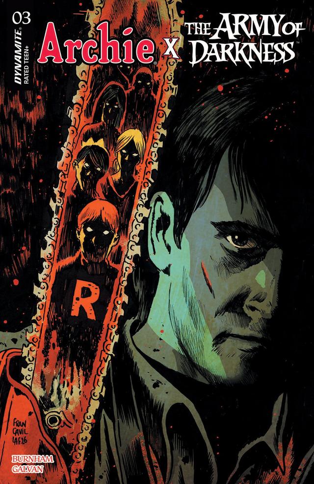 Cover for Archie x Army of Darkness issue 3