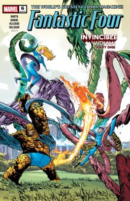 Cover for Fantastic Four issue number 6
