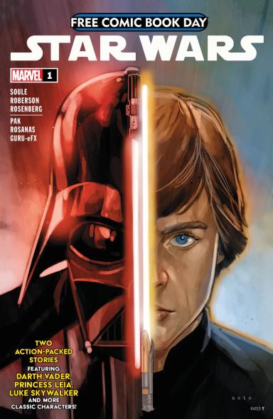 Cover for comic book series called Free Comic Book Day 2024: Star Wars