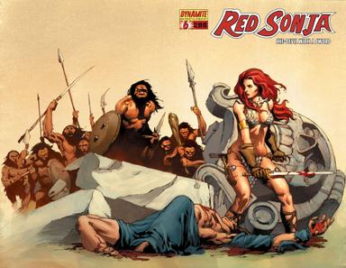 Cover for Red Sonja issue number 6