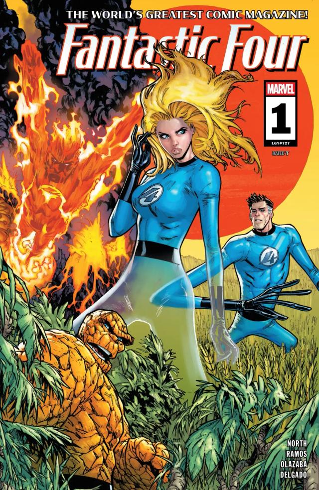 Cover for Fantastic Four issue 1