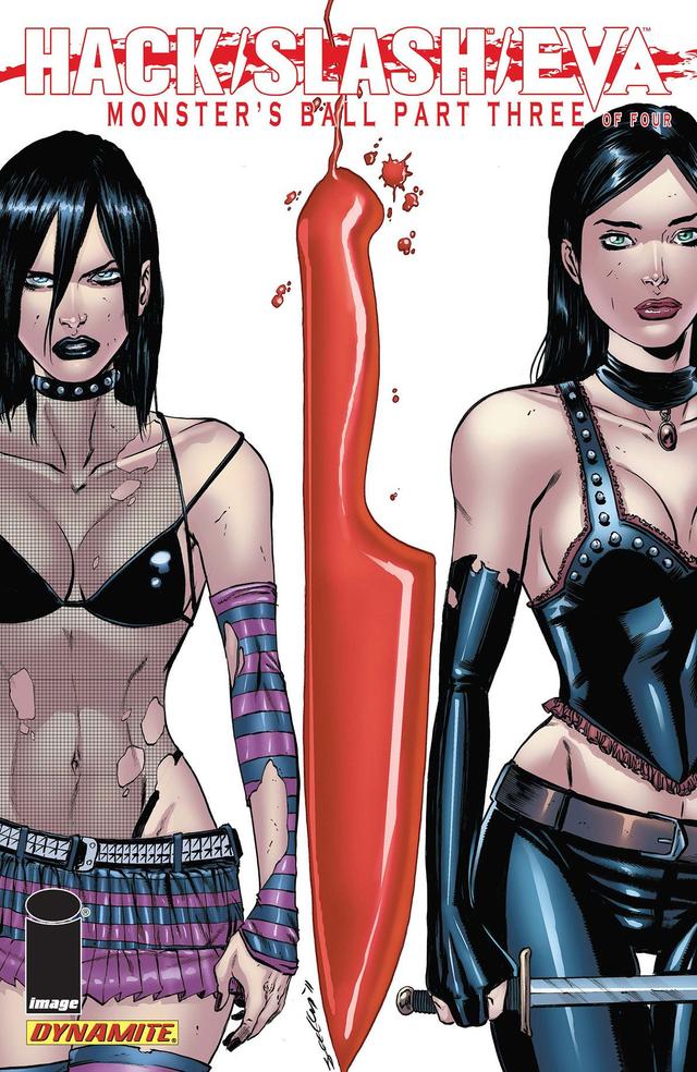 Cover for Hack / Slash / Eva: Monster's Ball issue 3