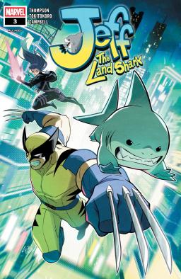 Cover for Jeff the Land Shark issue number 3