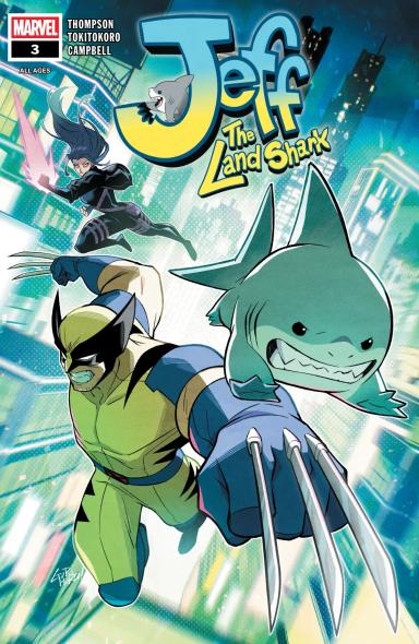 Cover for Jeff the Land Shark issue number 3