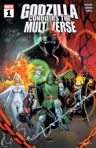 Cover for Godzilla Conquers The Multiverse issue number 1