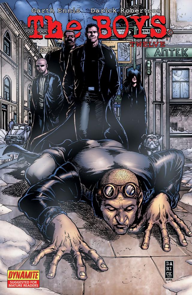 Cover for The Boys issue 12