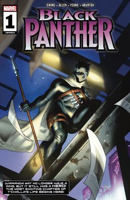 Cover for comic book series called Black Panther Vol. 9