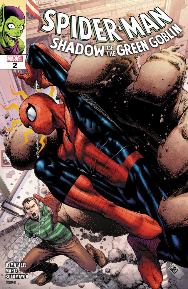 Cover for Spider-Man: Shadow Of The Green Goblin issue 2