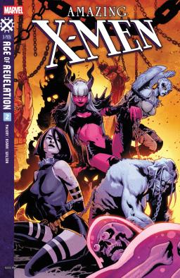 Cover for comic book series called Amazing X-Men