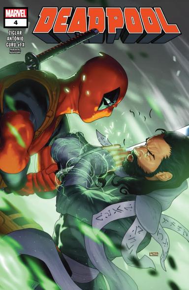 Cover for Deadpool issue number 4