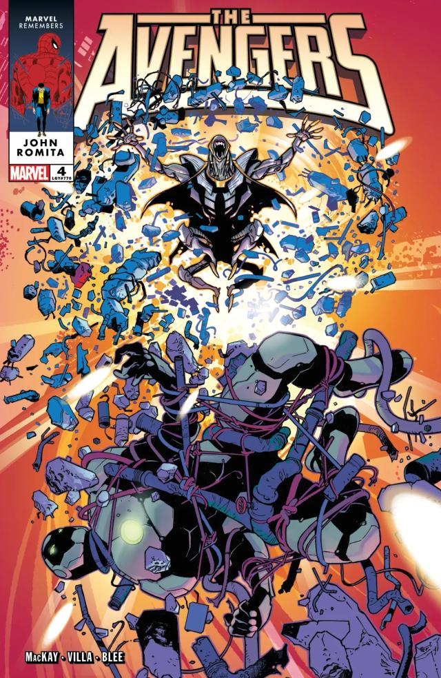 Cover for The Avengers issue 4