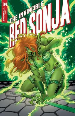 Cover for Invincible Red Sonja issue number 4