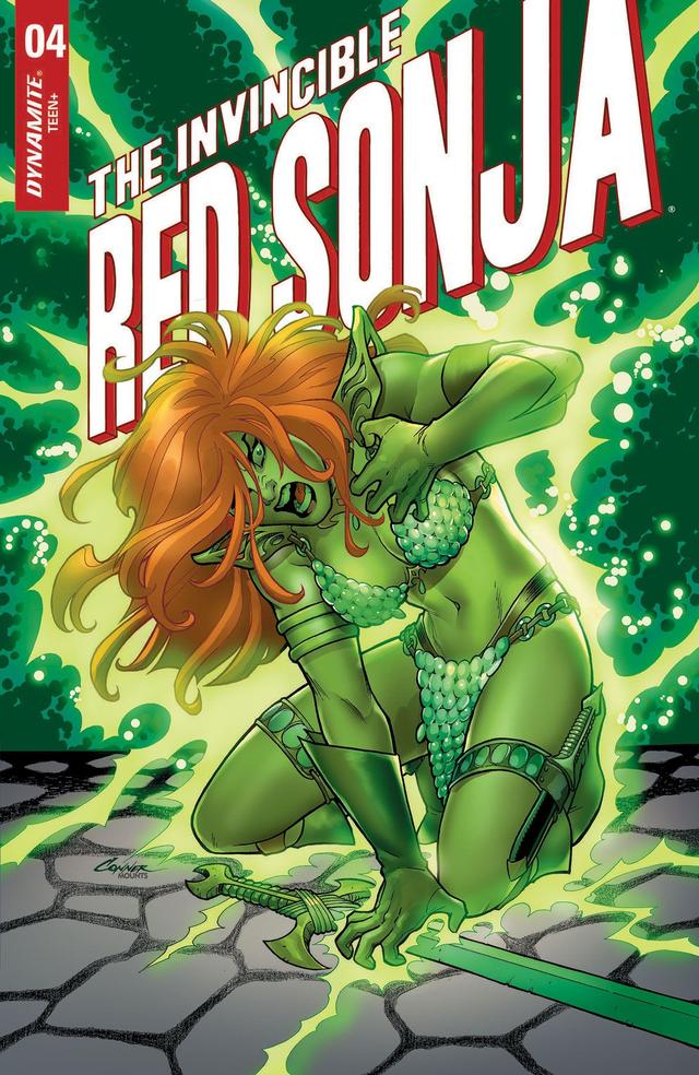 Cover for Invincible Red Sonja issue 4