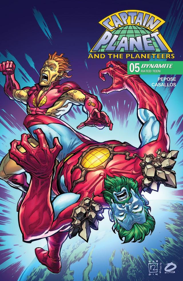 Cover for Captain Planet issue 5