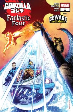 Cover for Godzilla Vs. Fantastic Four issue number 1