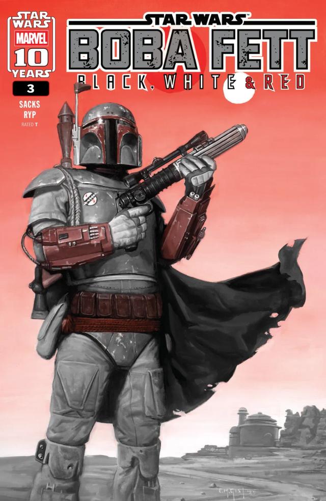 Cover for Star Wars: Boba Fett - Black, White & Red issue 3