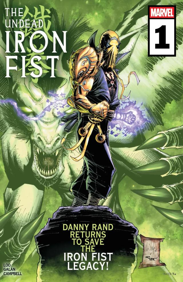 Cover for The Undead Iron Fist issue 1
