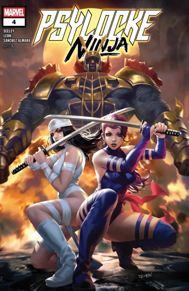 Cover for Psylocke: Ninja issue 4