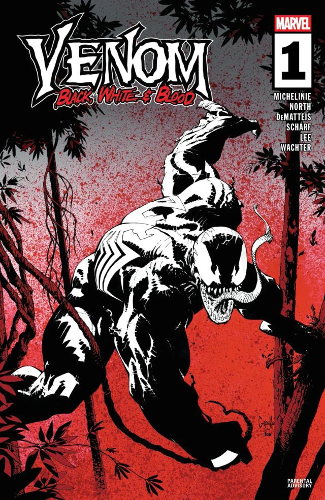 Cover for Venom: Black, White & Blood issue 1