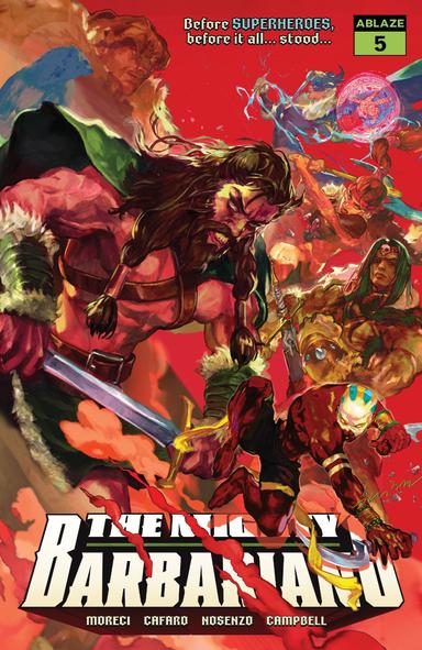 Cover for The Mighty Barbarians issue number 5