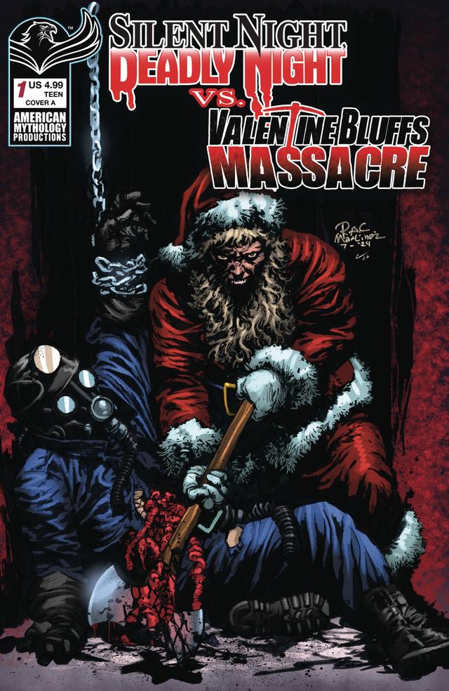 Cover for Silent Night Deadly Night vs Valentine Bluffs Massacre issue 1