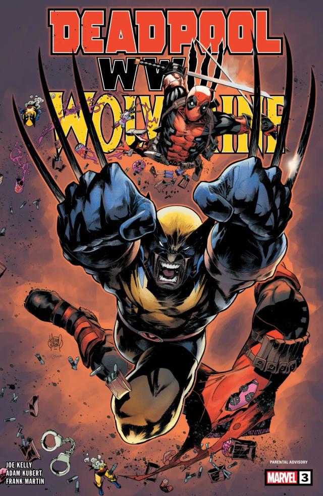 Cover for Deadpool & Wolverine: WWIII issue 3