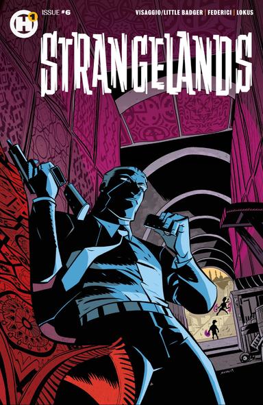 Cover for Strangelands issue number 6