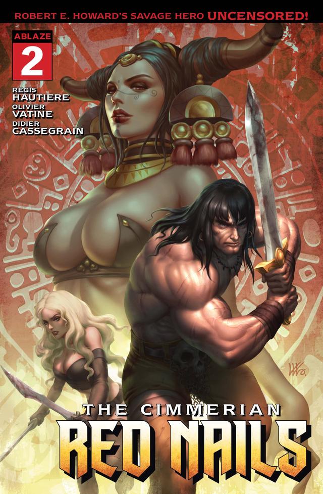 Cover for The Cimmerian: Red Nails issue 2