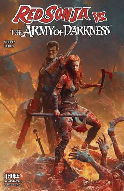 Cover for Red Sonja vs. The Army of Darkness issue number 3