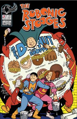 Cover for The Robonic Stooges issue number 3