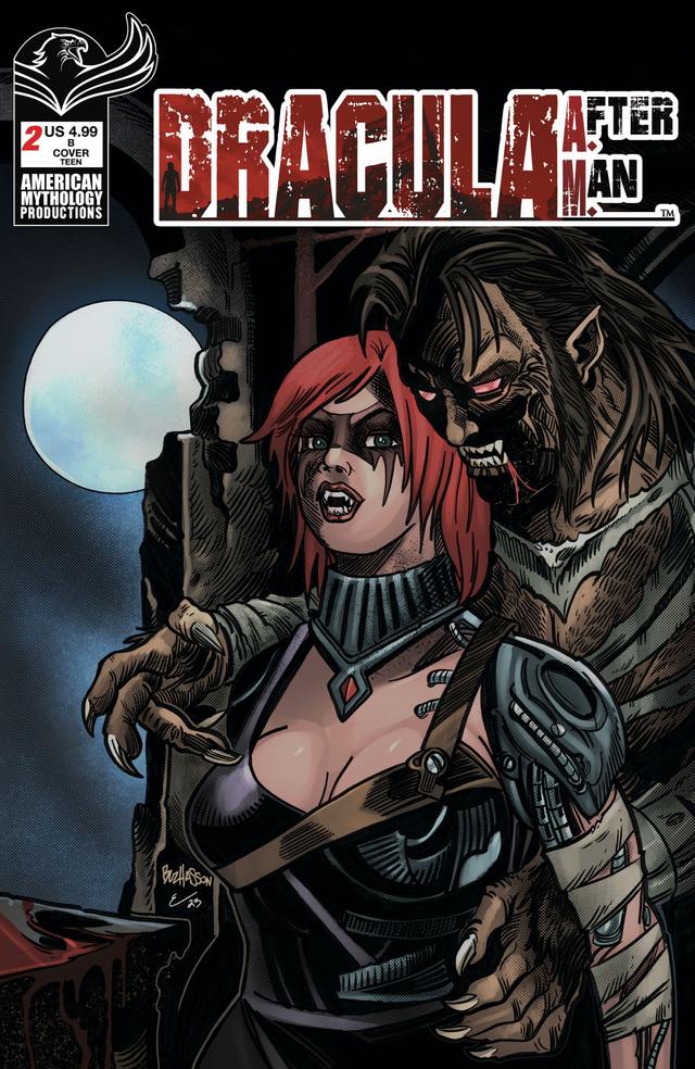 Cover for Dracula After Man issue 2