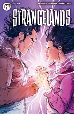 Cover for Strangelands issue number 8